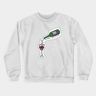 Plant Based: Red Wine Crewneck Sweatshirt